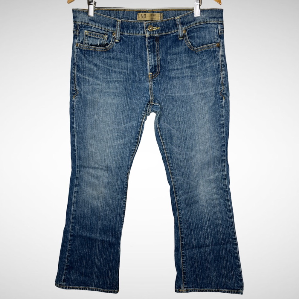 Women’s Old Navy Denim Jeans | Low Waist Boot Cut | Size 14 Short